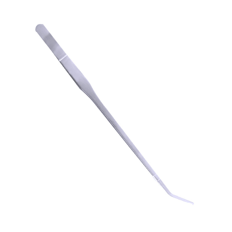 Curved tweezers