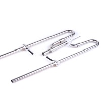 Stainless steel inlet and outlet